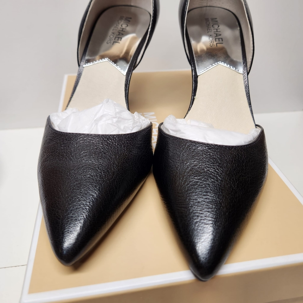 Michael kors Flexed D'orsay black leather pump - Picture 3 of 10